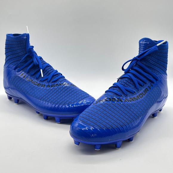 Under Armour Highlight MC 2.0 INTELLIKNIT Football Cleats Men 11.5 Royal 3027304